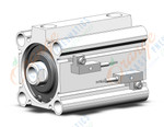 SMC NCDQ2B50-50DZ-F7NJL-XB14 compact cylinder, ncq2-z, COMPACT CYLINDER