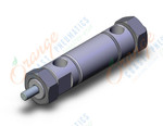 SMC NCME088-0050-XB6-X6009 ncm, air cylinder, ROUND BODY CYLINDER