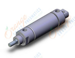 SMC NCME200-0300C-X6009A ncm, air cylinder, ROUND BODY CYLINDER