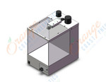 SMC ZVB20-BA-P desktop duster box, ION BOX