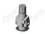 SMC ARP40K-N03-3RYZ precision regulator, REGULATOR, PRECISION