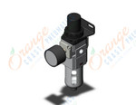 SMC AWD20-F01BG-1C micro mist separator regulator, FILTER/REGULATOR W/MIST SEPARATOR