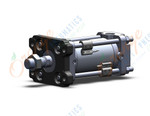 SMC CDA2F50TN-50Z-M9PM air cylinder, tie rod, TIE ROD CYLINDER