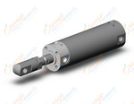 SMC CDG1BA40-75Z-V cg1, air cylinder, ROUND BODY CYLINDER