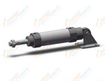 SMC CDM2C40-25TZ-N cylinder, air, ROUND BODY CYLINDER