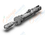 SMC CDM2D20-25JZ-W-M9PLS cylinder, air, ROUND BODY CYLINDER