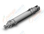 SMC CDM2D40-150Z-M9BL cylinder, air, ROUND BODY CYLINDER