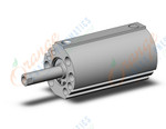 SMC NCDQ8BZ056-075T compact cylinder, ncq8, COMPACT CYLINDER