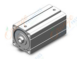 SMC C55C80-125 cylinder, compact, iso, ISO COMPACT CYLINDER