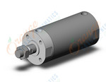 SMC CDG1BN100TN-125Z-XC22 cg1, air cylinder, ROUND BODY CYLINDER