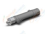 SMC CDG3BN20-75F-M9PL-C cg3, air cylinder short type, ROUND BODY CYLINDER