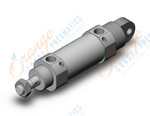 SMC CDM2C40TF-25AZ cylinder, air, ROUND BODY CYLINDER