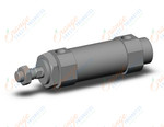 SMC CDM2YB40TN-25Z cylinder, air, ROUND BODY CYLINDER