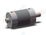 SMC CG1WBN80-25FZ cg1, air cylinder, ROUND BODY CYLINDER