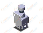 SMC IR2000-N02B-L-R regulator, precision modular, REGULATOR, PRECISION