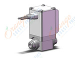 SMC XSA1-22V-6G2 n.c. high vacuum solenoid valve, HIGH VACUUM VALVE