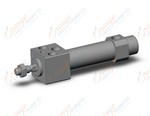 SMC 22-CDM2RA20-25Z cylinder, air, ROUND BODY CYLINDER