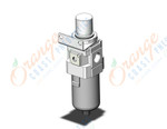 SMC AW40-04B-2R-B filter/regulator, FILTER/REGULATOR, MODULAR F.R.L.