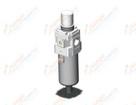 SMC AW40-04DEH-1-B filter/regulator, FILTER/REGULATOR, MODULAR F.R.L.