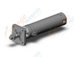 SMC CDG1FA32TN-100Z-A93S cg1, air cylinder, ROUND BODY CYLINDER