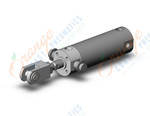 SMC CDG1UN32TN-50Z-W cg1, air cylinder, ROUND BODY CYLINDER