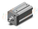 SMC CQ2B20R-35D compact cylinder, cq2, COMPACT CYLINDER