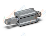 SMC CQ2D16-25DM-W compact cylinder, cq2, COMPACT CYLINDER