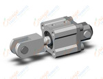 SMC CQ2D25-10DCM-W compact cylinder, cq2, COMPACT CYLINDER