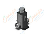 SMC LVD30-S072P4-3 air operated chemical valve, HIGH PURITY CHEMICAL VALVE, AIR OPERATED