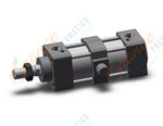 SMC MDBT40TN-50Z cylinder, mb-z, tie rod, TIE ROD CYLINDER