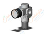 SMC AR25-F03G-B regulator, REGULATOR, MODULAR F.R.L.