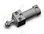 SMC CD85RAF25-10-B cylinder, iso, dbl acting, ISO ROUND BODY CYLINDER, C82, C85