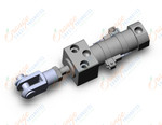 SMC CD85RAF25-25W-B-M9PZ cylinder, iso, dbl acting, ISO ROUND BODY CYLINDER, C82, C85