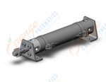 SMC CDG1LN25-100Z-M9NZ cg1, air cylinder, ROUND BODY CYLINDER