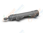 SMC CDJ2B16-60Z-A93L-B cylinder, air, ROUND BODY CYLINDER