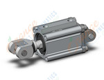 SMC CDQ2D40-30DCMZ-W-M9BL compact cylinder, cq2-z, COMPACT CYLINDER