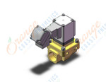 SMC VXZ2C2HZ2RG pilot op 2 port solenoid valve, (n.o.), 2 PORT VALVE