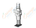 SMC AW60-N10BE-RZ-B filter/regulator, FILTER/REGULATOR, MODULAR F.R.L.