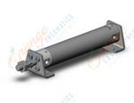 SMC CDG1LA25-100Z-XC6 cg1, air cylinder, ROUND BODY CYLINDER