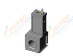 SMC IS10E-30F03-6Z-A pressure switch w/piping adapter, PRESSURE SWITCH, IS ISG