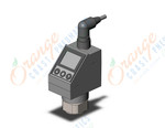 SMC ISE75G-02-L2-L 3 screen digital press switch for fluids, PRESSURE SWITCH, ISE50-80