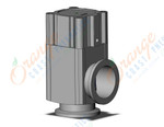 SMC XLA-80-2M9NC aluminum, high vacuum angle valve, HIGH VACUUM VALVE
