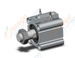 SMC CDQ2B32-10DCMZ-A93VL cylinder, CQ2-Z COMPACT CYLINDER