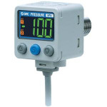 SMC 25A-ZSE80-02-A-M 2-color digital press switch for fluids, VACUUM SWITCH, ZSE50-80