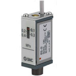 SMC IS10L-20-N02-6LP-D pressure switch w/ l adapter reed type, PRESSURE SWITCH, IS ISG