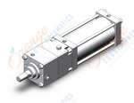 SMC CDNSB125-250-D cyl w/lock, a/tube, auto-sw, CNS FINE LOCK TIE ROD CYLINDER