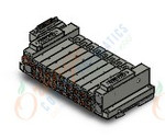 SMC SS5V2-10FD1-09DS-C6-D0 mfld, plug-in, d-sub connector, SS5V2 MANIFOLD SV2000