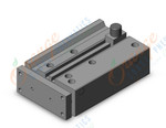 SMC MGPM25-75-HL cyl, end lock guide, slide brg, MGP COMPACT GUIDE CYLINDER