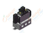 SMC VFR5110-5DZ-06 valve sgl non plug-in base mt, VFR5000 SOL VALVE 4/5 PORT