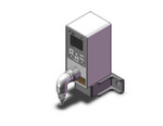 SMC ISE75H-02-43-MLA pressure switch, digital, ISE70/75 PRESSURE SWITCH